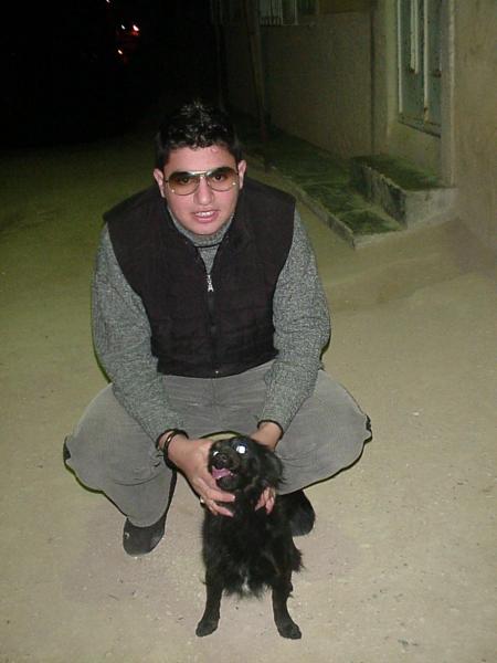 moi et  mon chien
